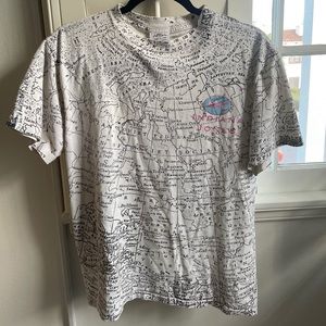 Indiana Jones Graphic Map Tee